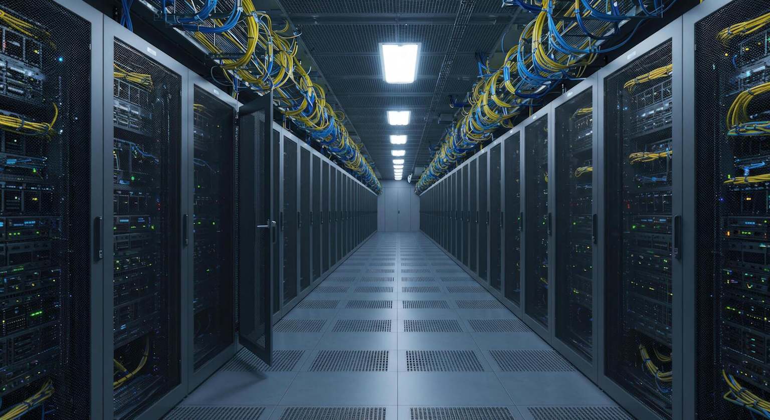 Data center server room